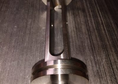 Axe avant cémentation et trempe Tecmi